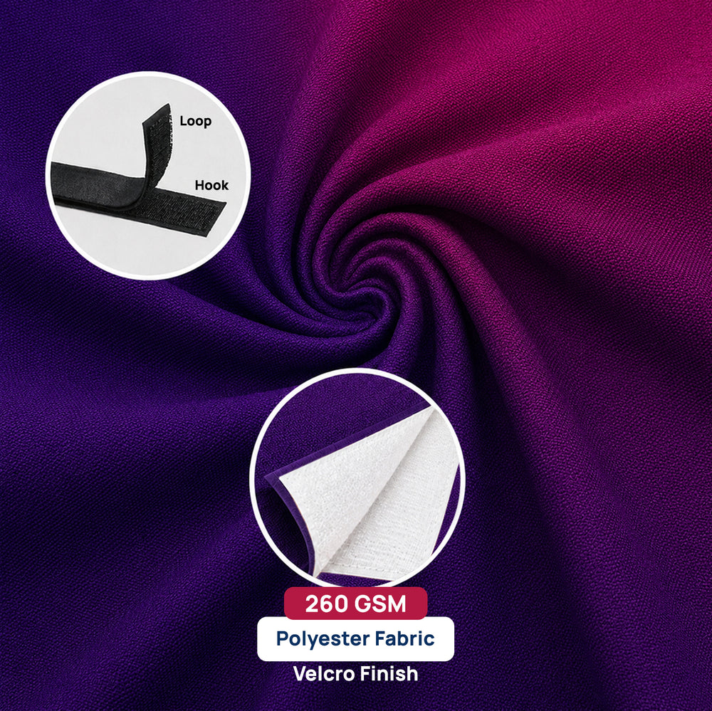 Kit de pared trasera curva emergente con luces de sujeción