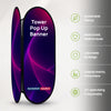 Fabric Tower Pop Up Banners
