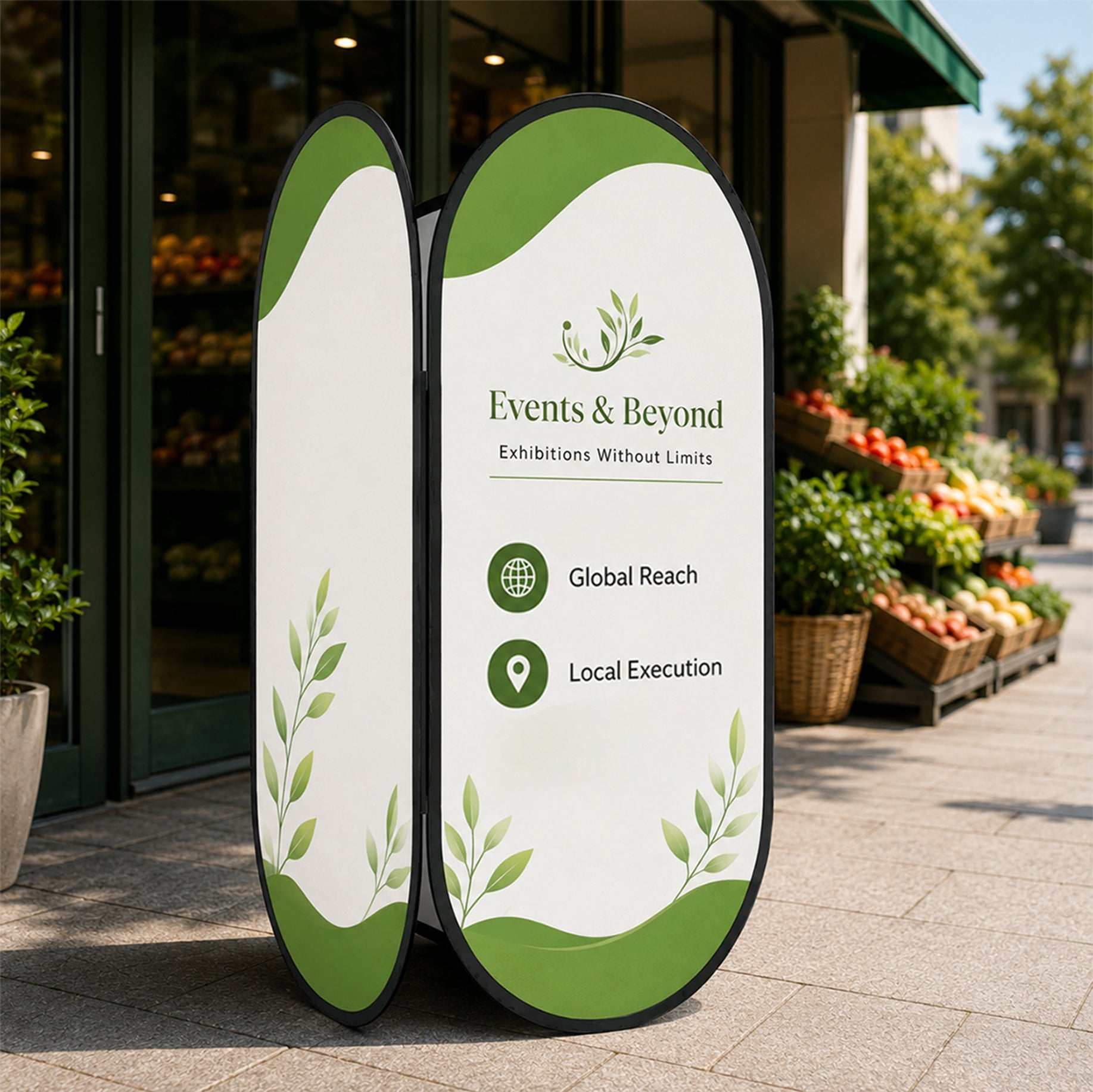Fabric Tower Pop Up Banners