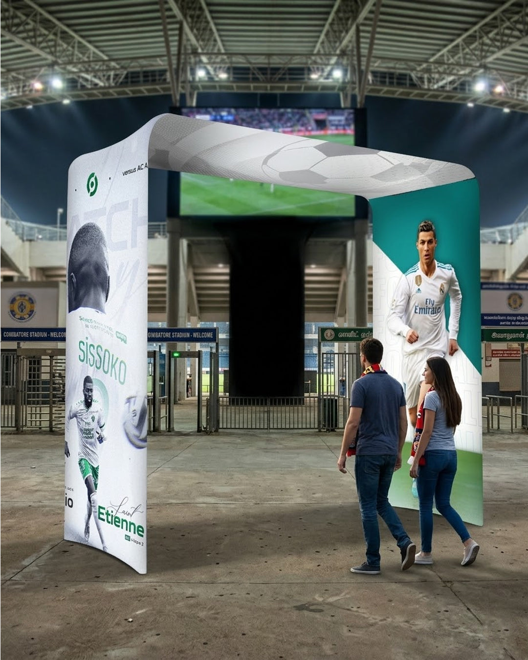 FIFA 2026 Square Fabric Display Arch