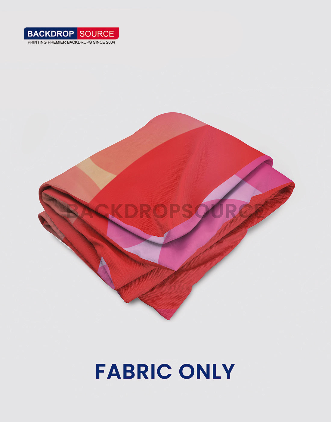 Custom Tension Fabric U-Shape Booth Backdrop