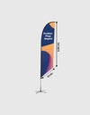 Feather Flag-Angled - Backdropsource