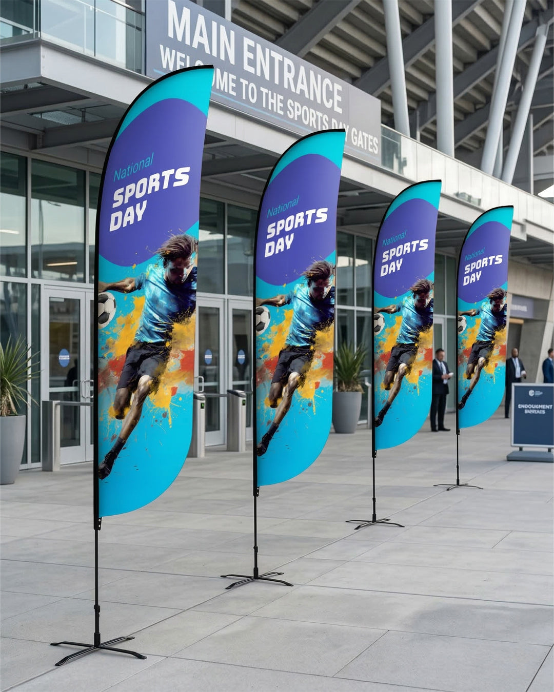 FIFA 2026 Convex Feather Flag