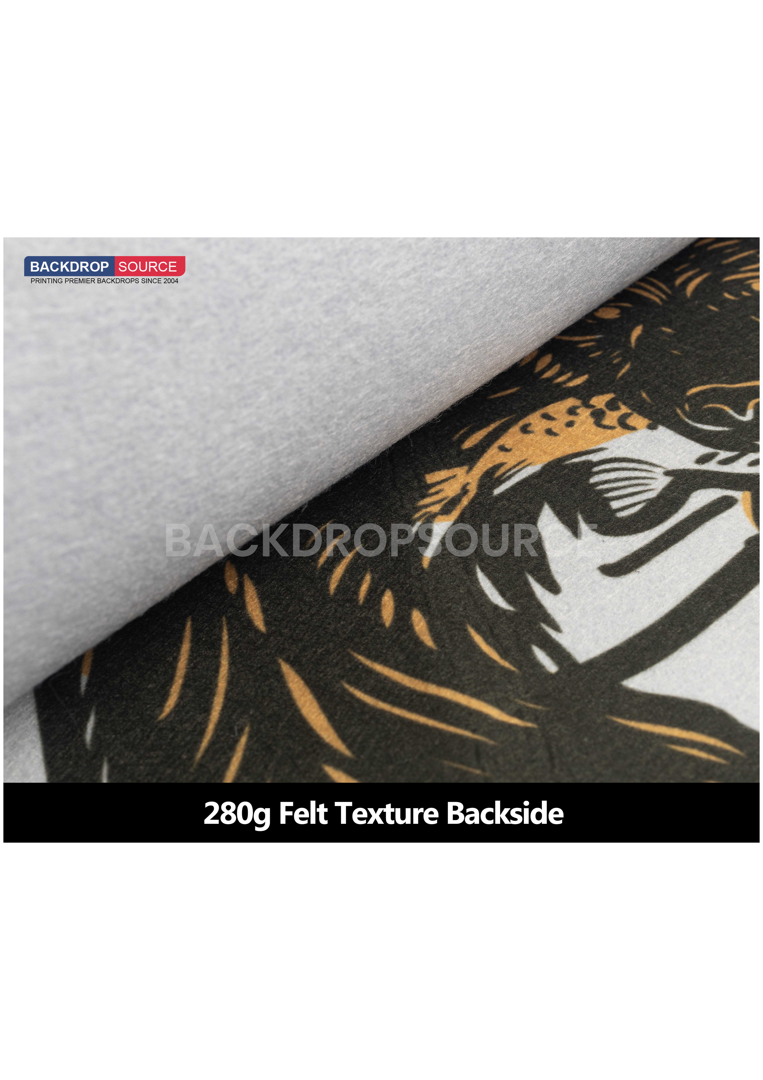 Felt Polyester Fabric Printing - 280gsm