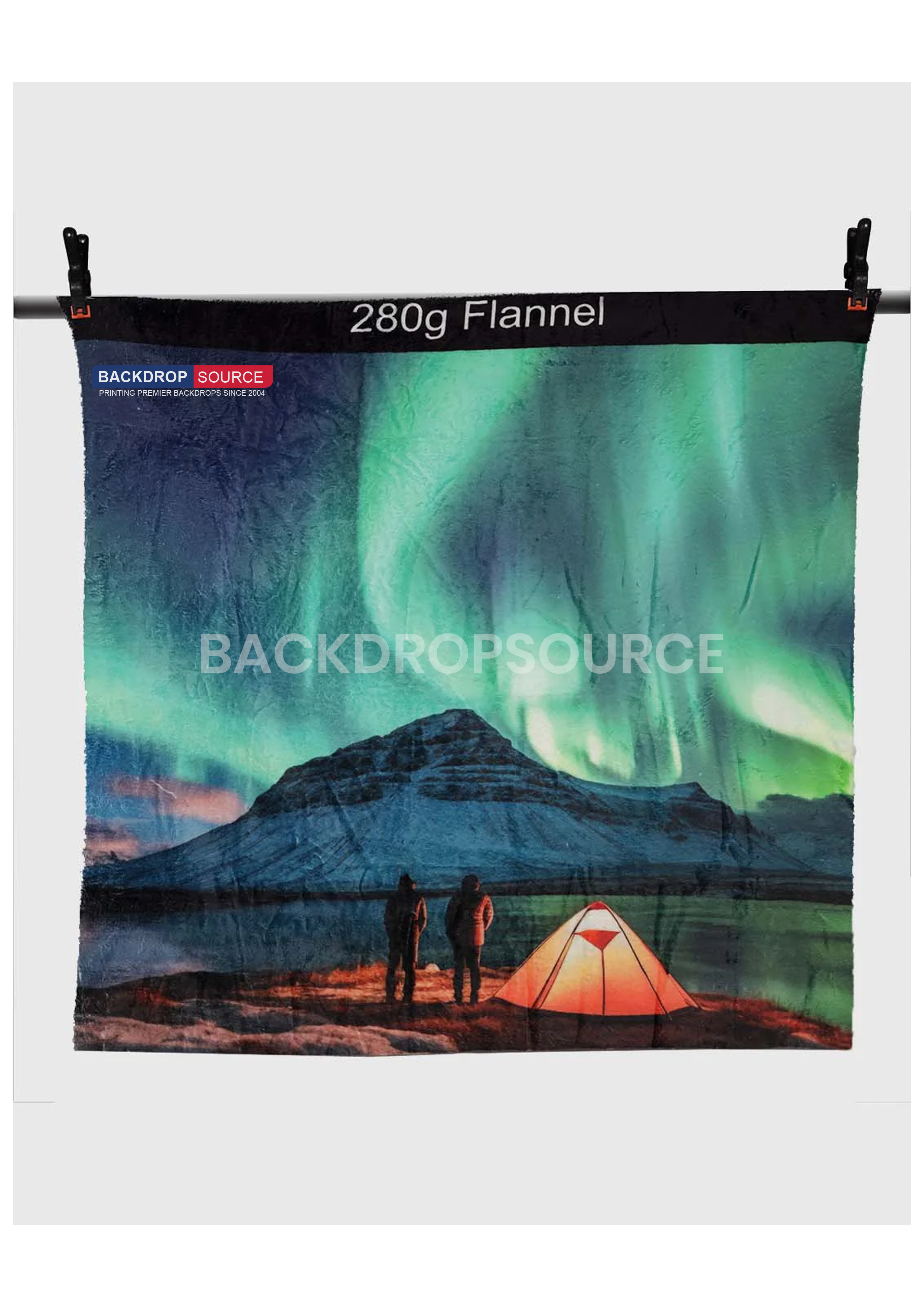 Flannel Polyester Fabric Printing - 280 gsm