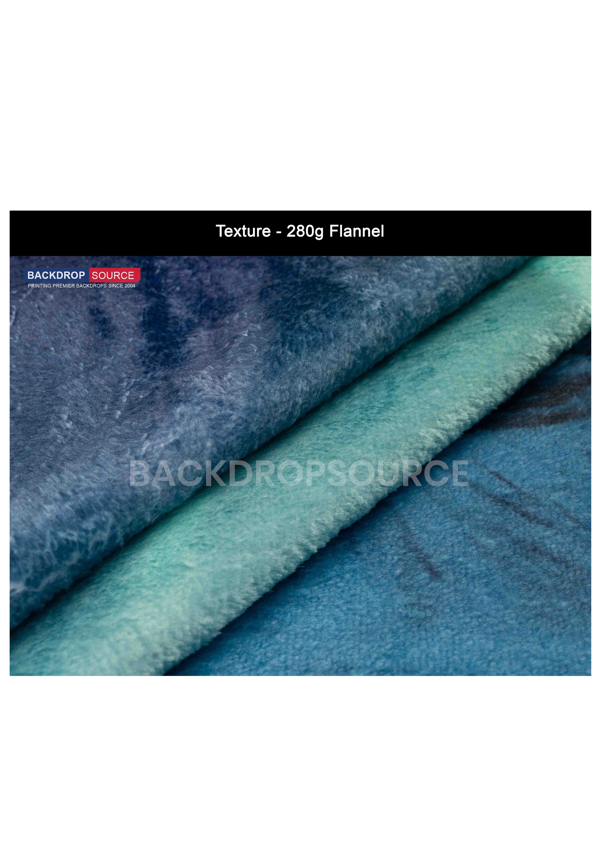 Flannel Polyester Fabric Printing - 280 gsm