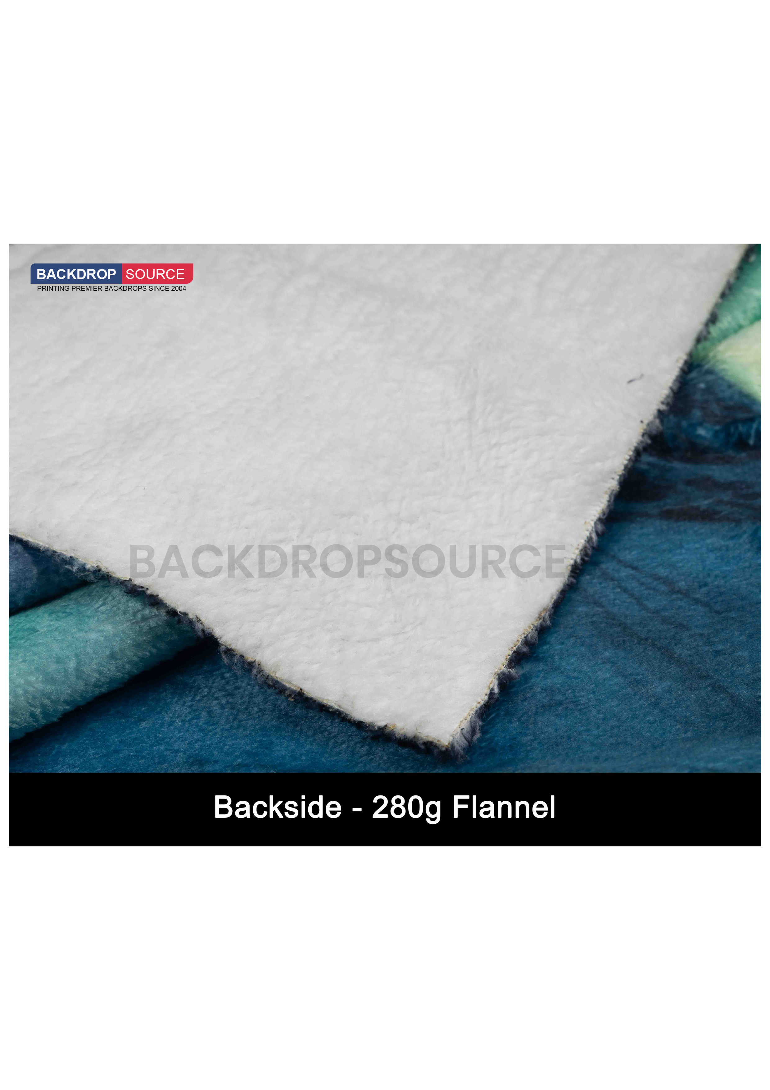 Flannel Polyester Fabric Printing - 280 gsm