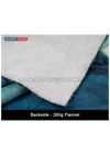 Flannel Polyester Fabric Printing - 280 gsm