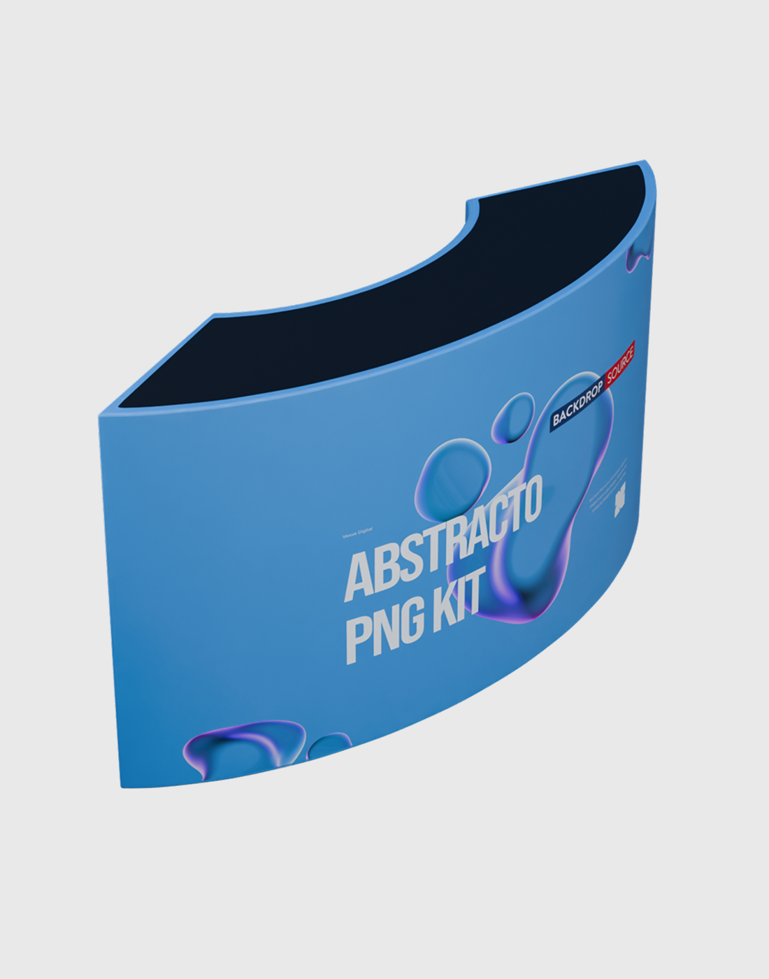 Trade Show Reception Desk - 5ft Wide