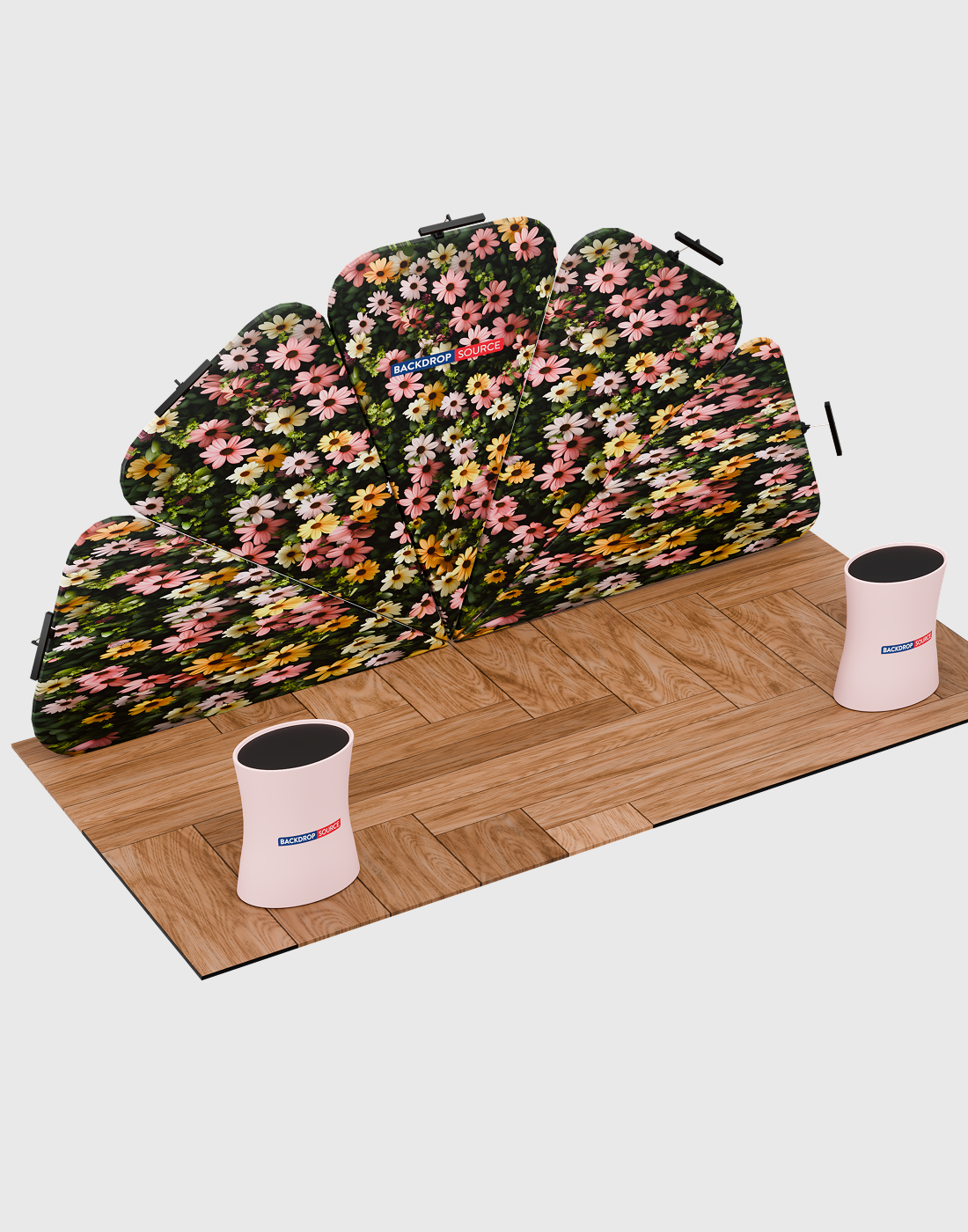 Portable Exhibit Display 10ft x 20ft - Model 2