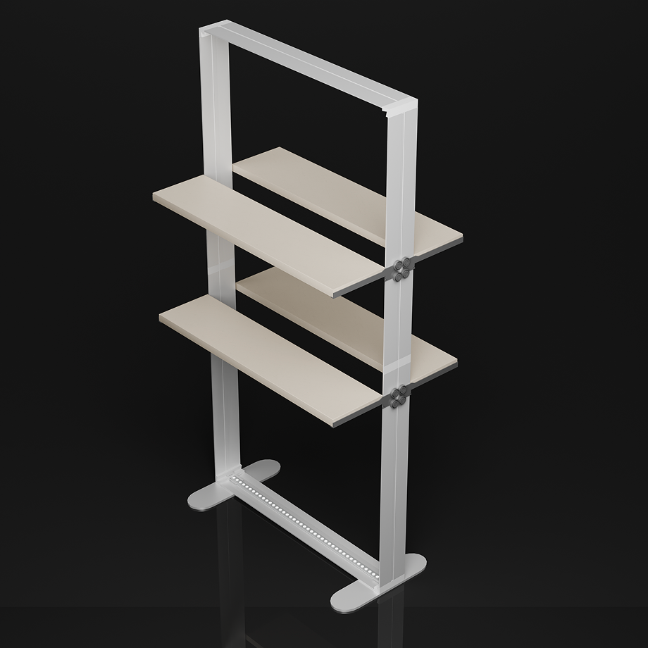 SEG LED Light Box with Shelves