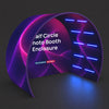 Half Circle Fabric Photo Booth Enclosure