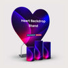 Heart Stand with Plinth