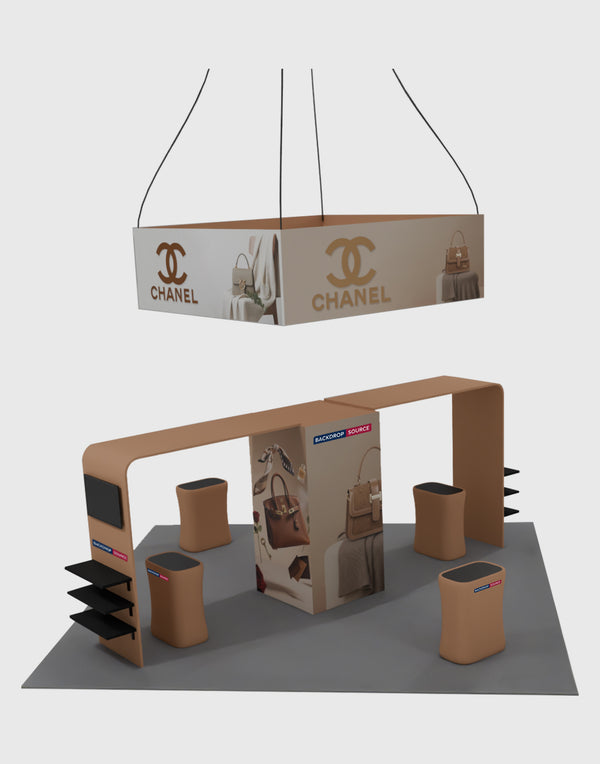 Modular Booth Kits 20ft x 20ft - Model 08