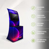 Integrated Monitor Fabric Display Table