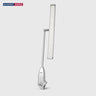 Clip-on LED display light for illuminating trade show graphics