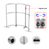 Magnetic Fabric Booth Display - Model 2 (6.5 x 6.5ft)