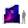 Magnetic Fabric Booth Display - Model 3 (6.5 x 6.5ft)