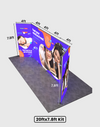 Espositore modulare SEG Lightbox da 10 piedi per fiere - Modello 1