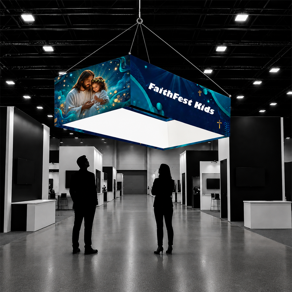 Church Ministry Rectangle Hanging Banner