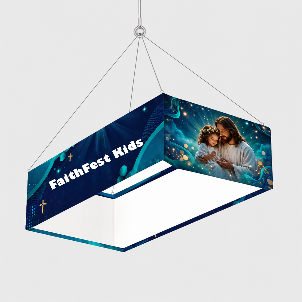Church Ministry Rectangle Hanging Banner