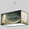 Church Ministry Rectangle Hanging Banner