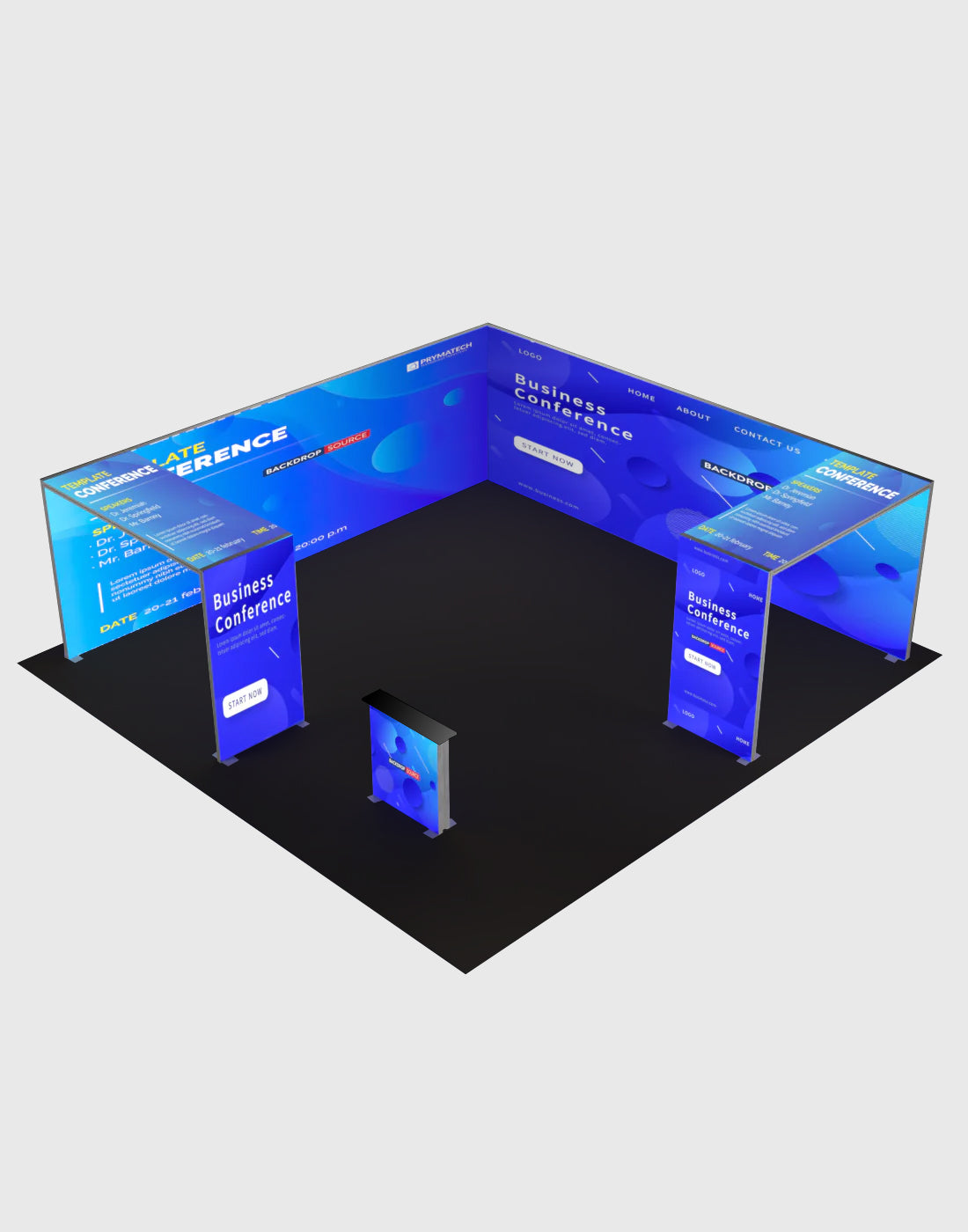 SEG Modular Lightbox Display Kit - Model 17