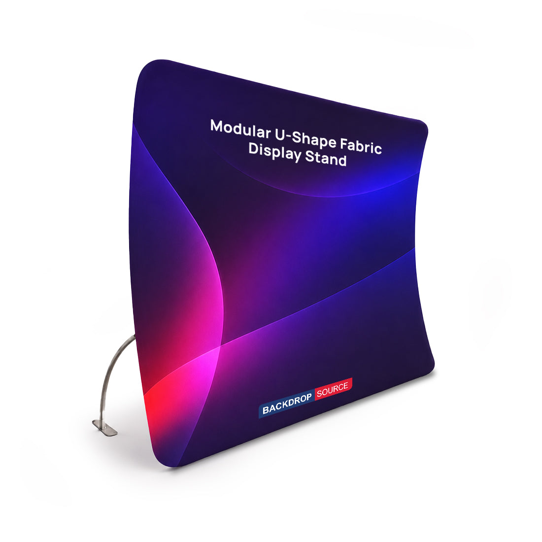 Modular U-Shape Fabric Display Stand