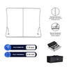Modular U-Shape Fabric Display Stand