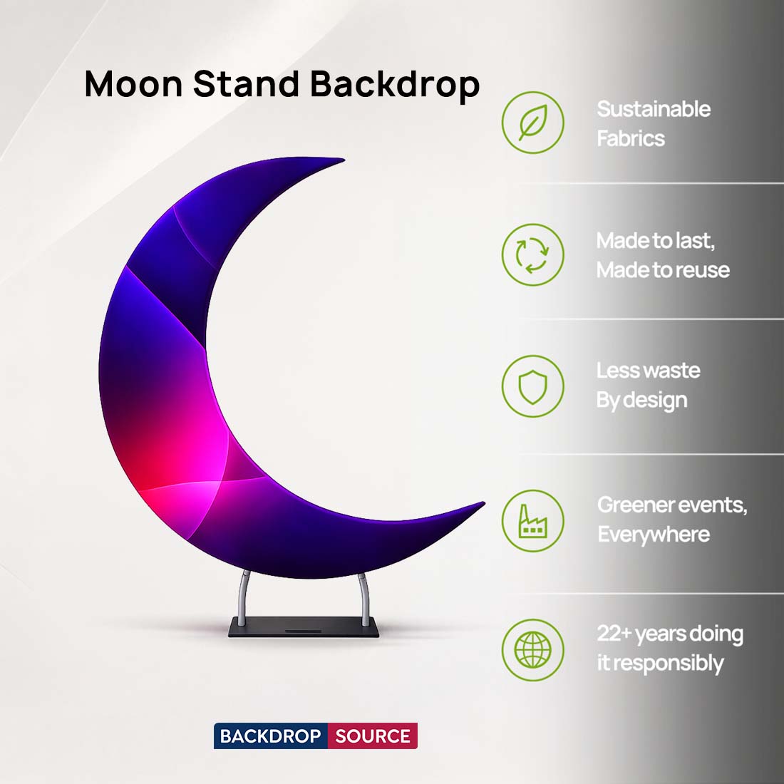 Moon Stand Backdrop