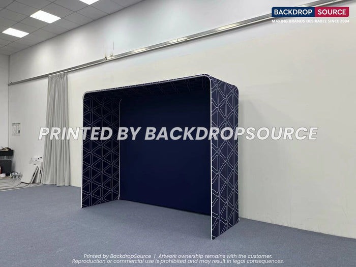 Large tension arch display
