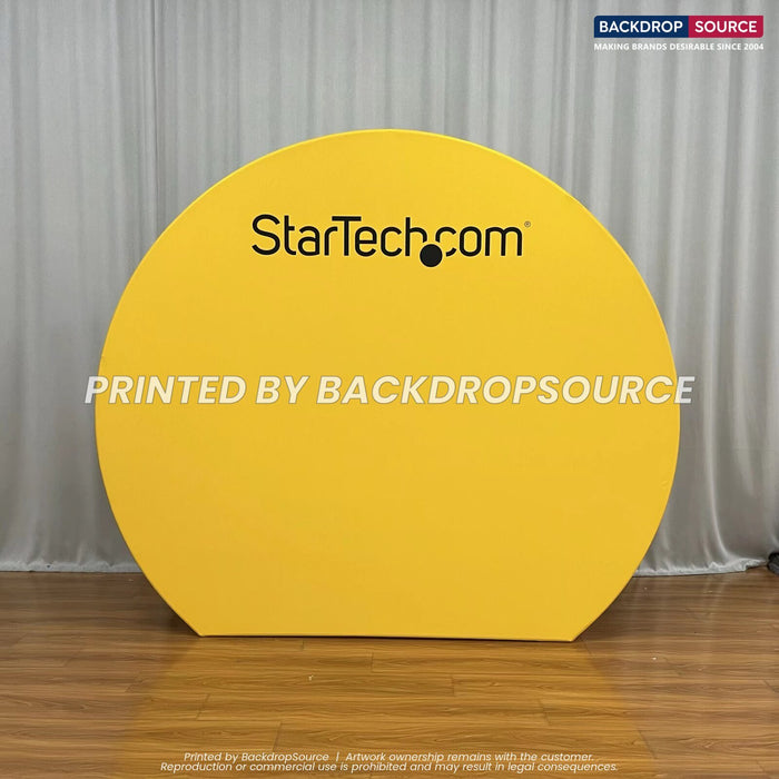Tension fabric media wall