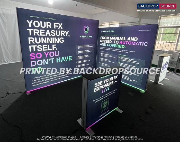 Backlit SEGs Displays