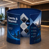 Oval C Fabric Photobooth Enclosure