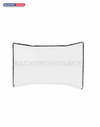 Panoramic Background White 4m wide