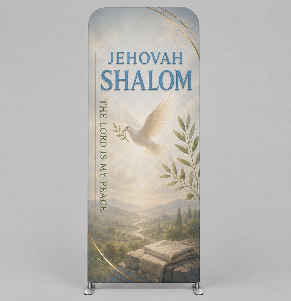 Church Portable 7.5ft Worship Backdrop