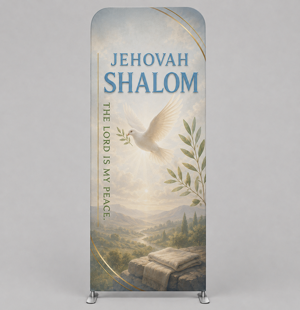 Church Portable 7.5ft Worship Backdrop
