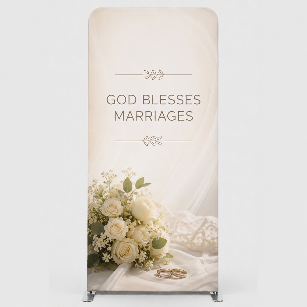 Church Portable 7.5ft Worship Backdrop