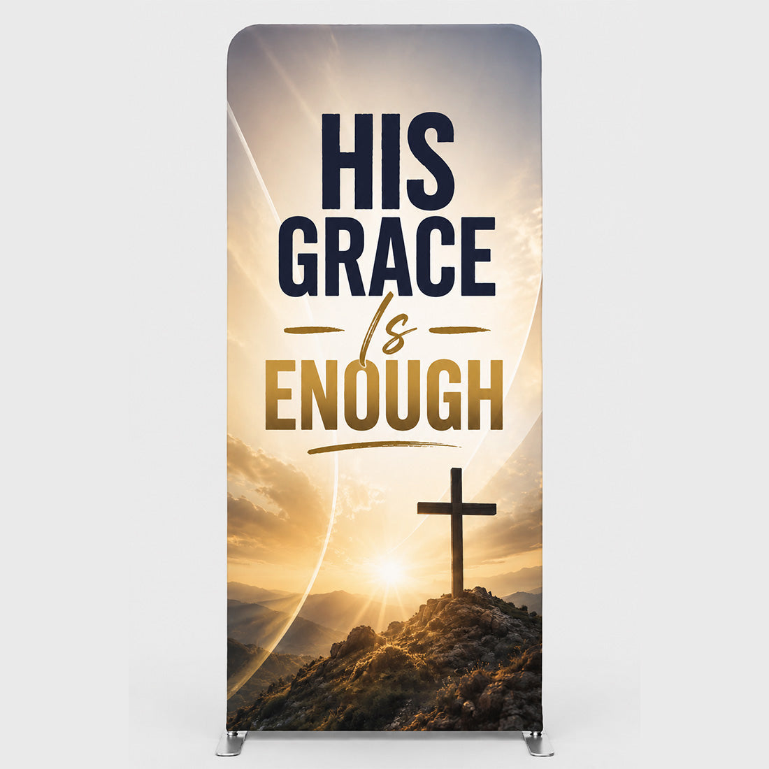 Church Portable 7.5ft Worship Backdrop