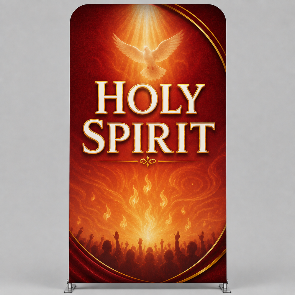 Church Portable 7.5ft Worship Backdrop