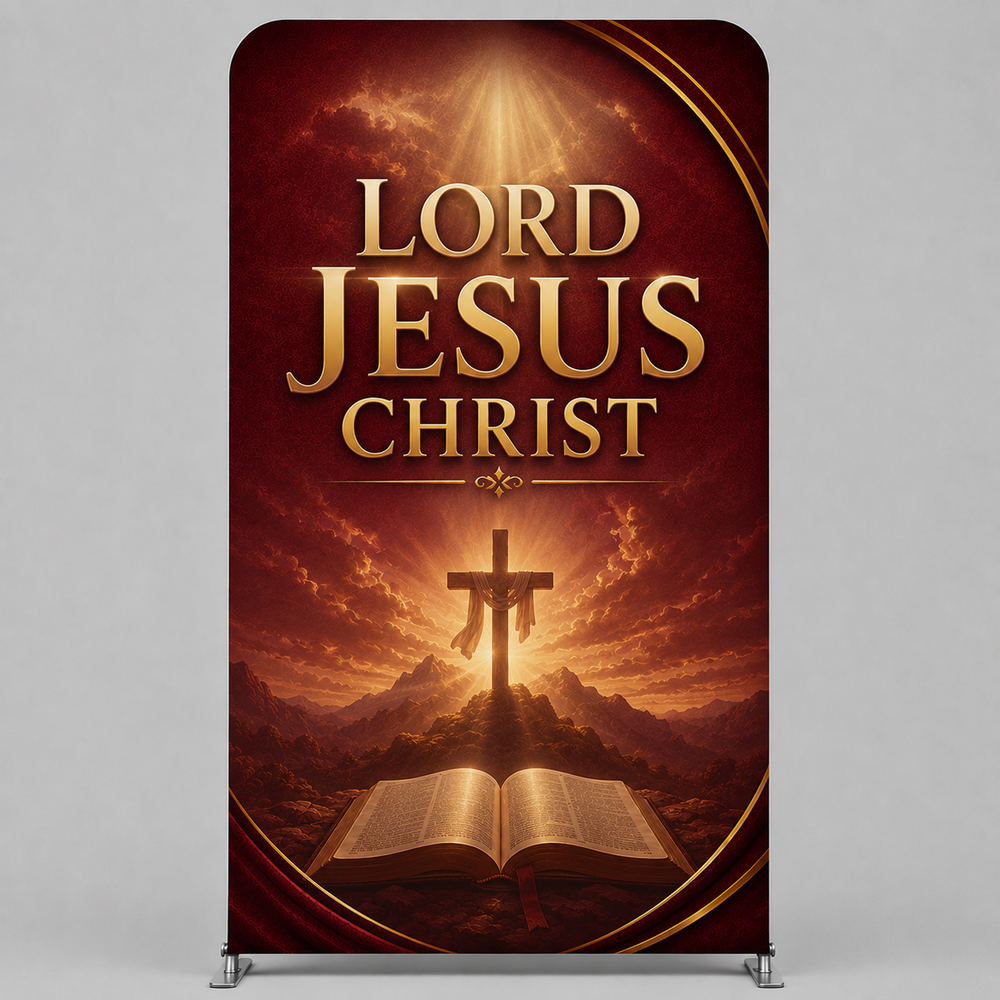 Church Portable 7.5ft Worship Backdrop