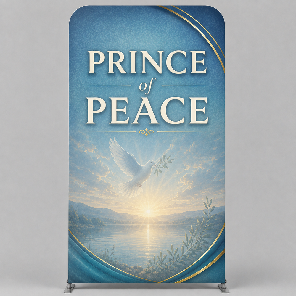 Church Portable 7.5ft Worship Backdrop