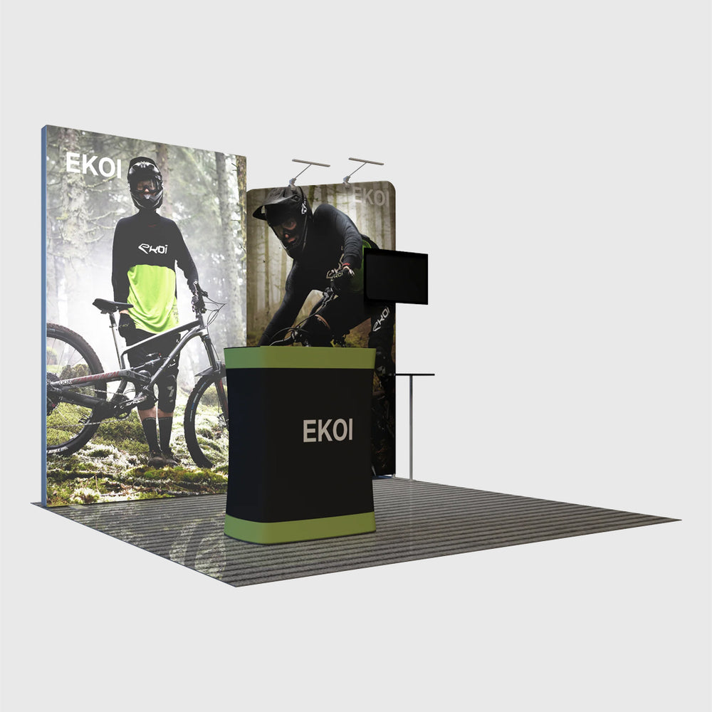 Premier 10x10 Exhibition Booth - Model 8