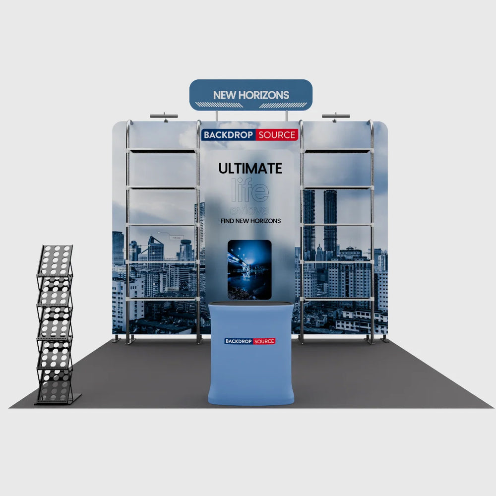 Portable Exhibit Display 10ft x 10ft - Model 28