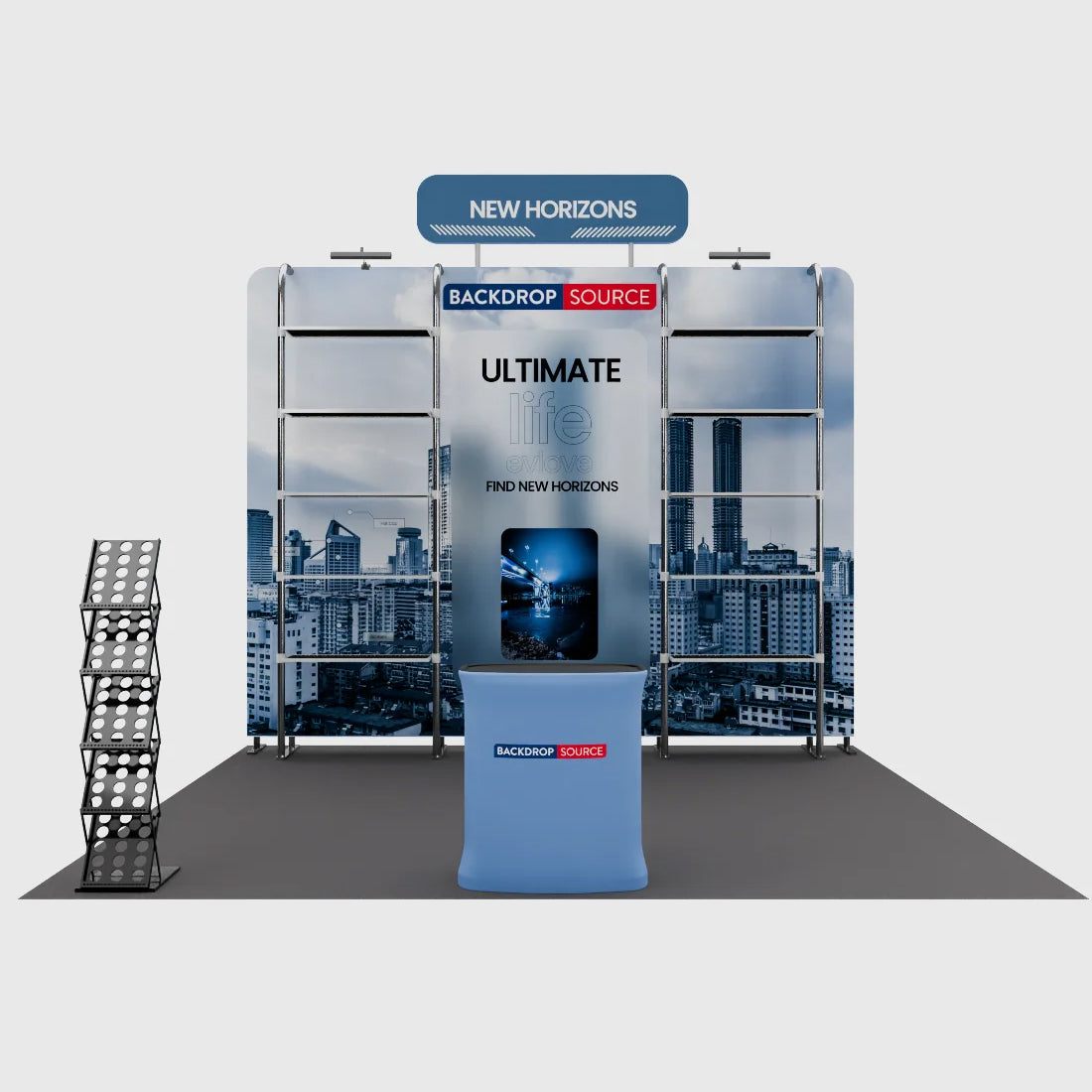 Portable Exhibit Display 10ft x 10ft - Model 28