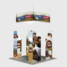 Portable Exhibit Display 10ft x 10ft - Model 36