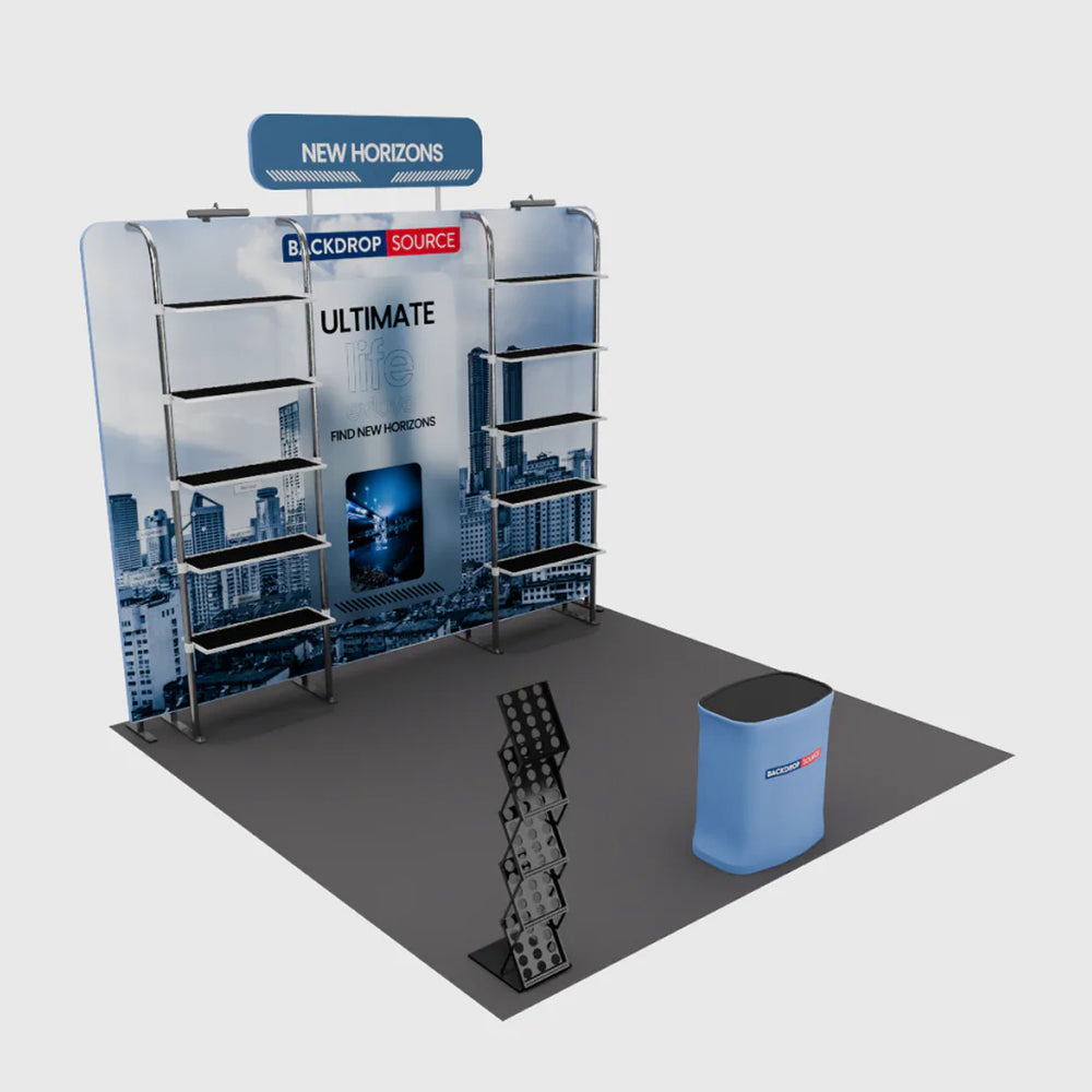 Portable Exhibit Display 10ft x 10ft - Model 28