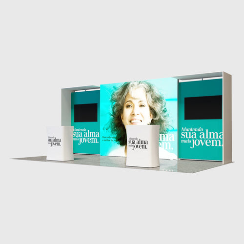 10x20 Modular Exhibition Display Kit – Model 5