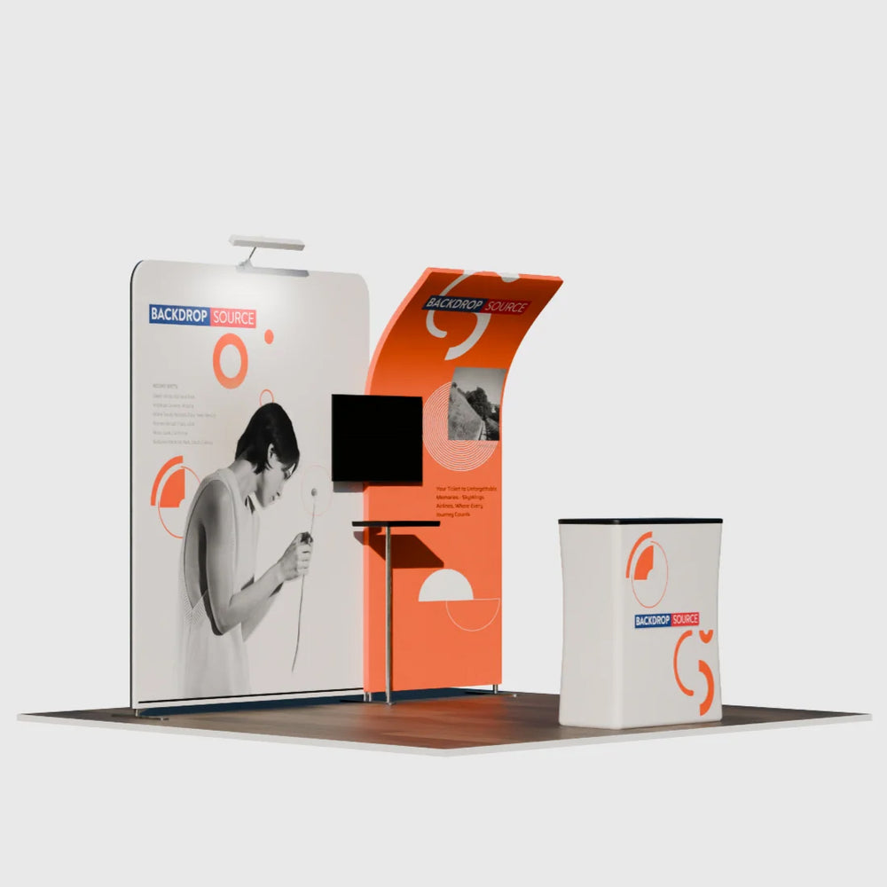 Portable Exhibit Display 10ft x 10ft - Model 14