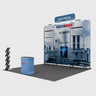Portable Exhibit Display 10ft x 10ft - Model 28